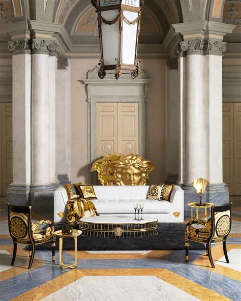 arredo casa versace|versace collection.